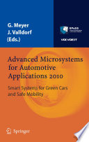 Advanced microsystems for automotive applications 2010 : smart systems for green cars and safe mobility /