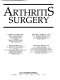 Arthritis surgery /