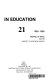 Review of research in education : 1995-1996 /