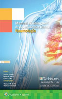 Manual Washington de especialidades clínicas : neumología /