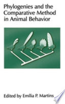Phylogenies and the comparative method in animal behavior /