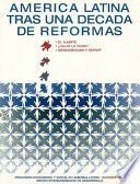 América Latina tras década de reformas  progreso económico y social : informe 1997