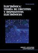 Electrónica : teoría de circuitos y dispositivos electrónicos /