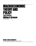 Macroeconimic : theory and Policy /