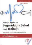 Normas legales en seguridad y salud en el trabajo (2a. ed.)