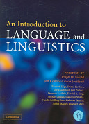 An introduction to language and linguistics /