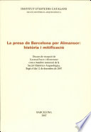 La presa de Barcelona per Almansor : història i mitificació /