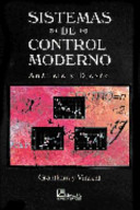 Sistema de Control Moderno : analisis y diseño.