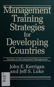 Management training strategies for developing countries /