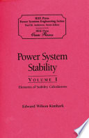 Power system stability /