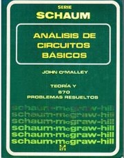 Teoría y problemas de análisis de circuitos básicos /