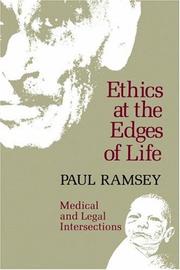 Ethics at the edges of life : medical and legal intersections