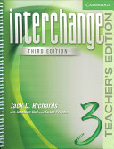 Interchange: Teacher's edition 3