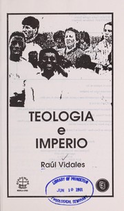 Teología e imperio / Raul Vidales